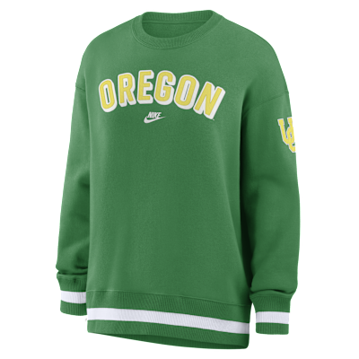Oregon Legacy Phoenix Women's Nike College Oversized Pullover Crew